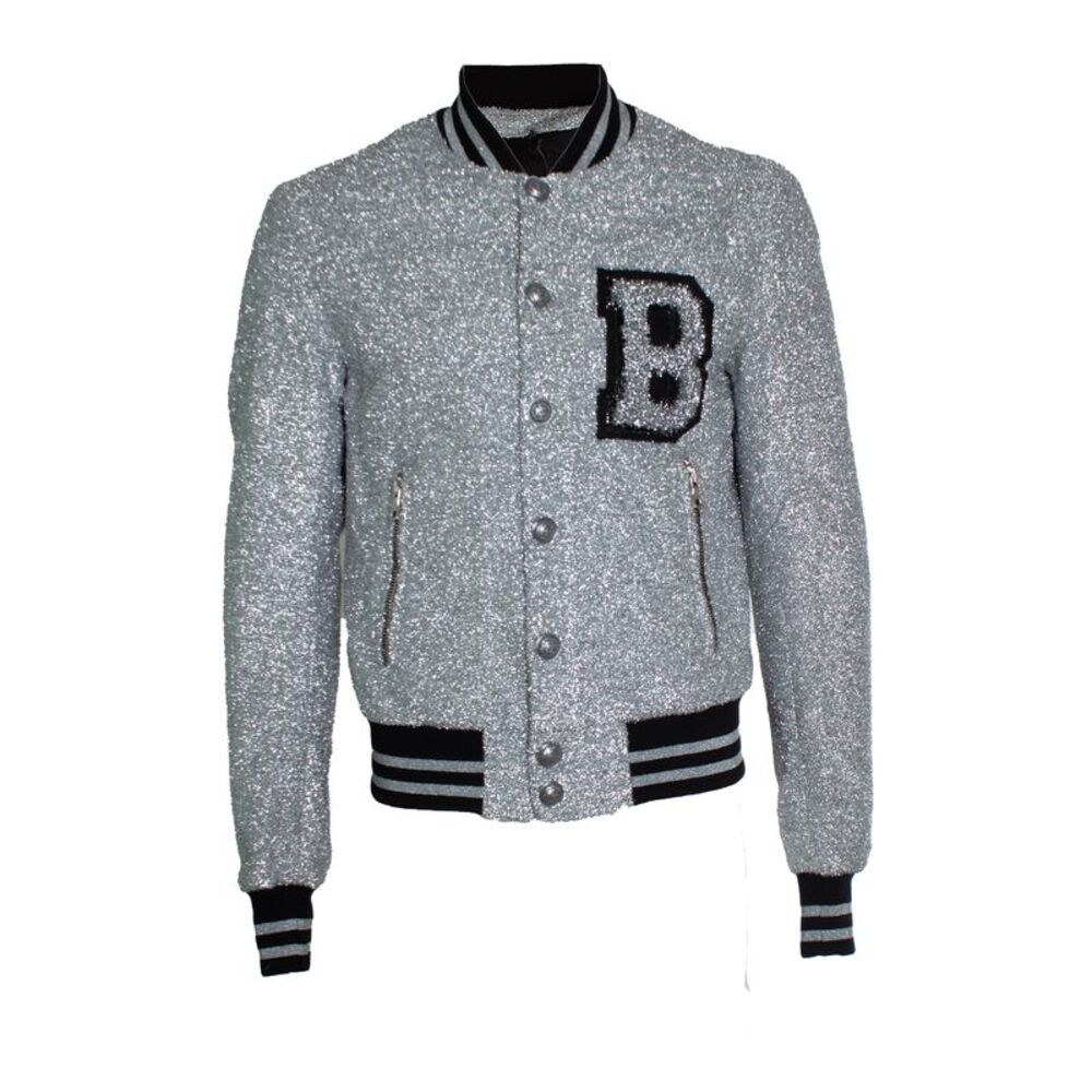 Balmain, Silver bomber with lurex